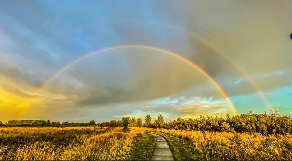 pad regenboog